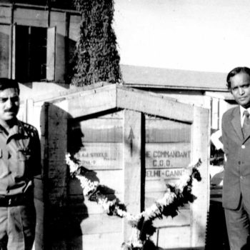 Defence Order Shipment at the hands of Col. Ghorpade
